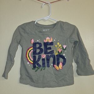 Long Sleeve Tee with Colorful Design